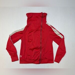 Puma Asymmetrical Red Boy’s Large‎ Track Jacket